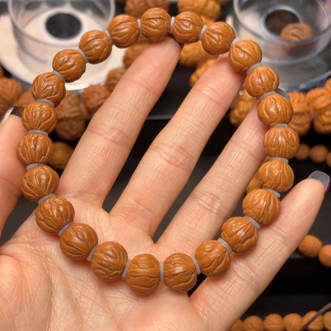 桃核手串龙纹桃核2