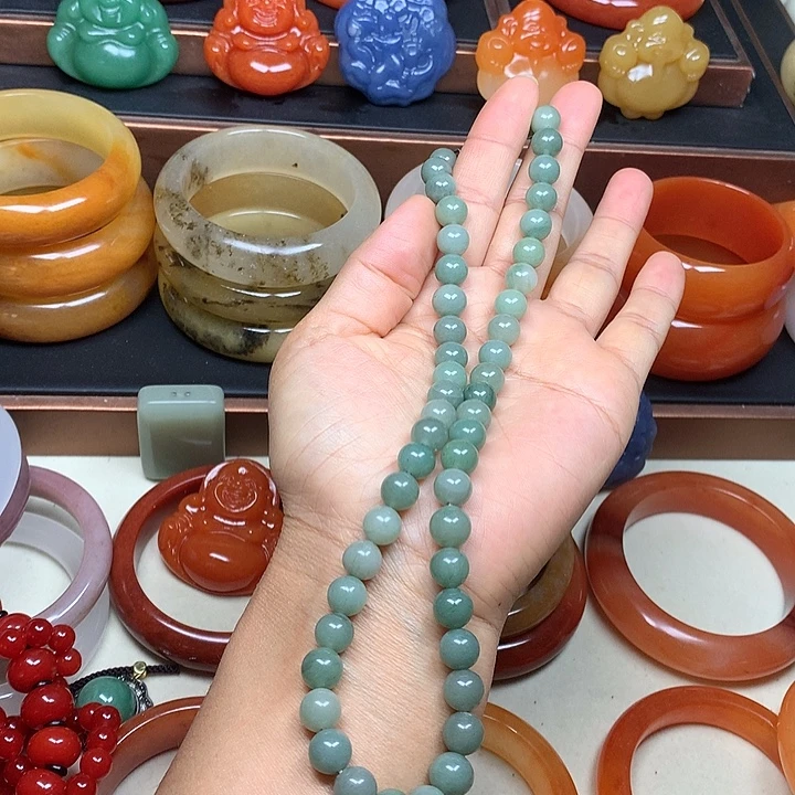 石英质玉未镶嵌手串