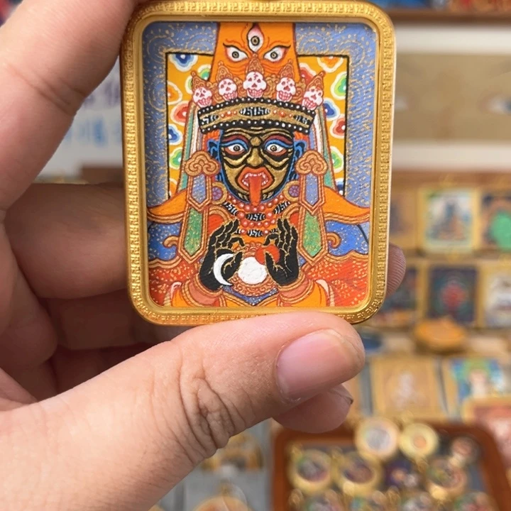 吊坠马*有点梵唐卡   扎基拉姆