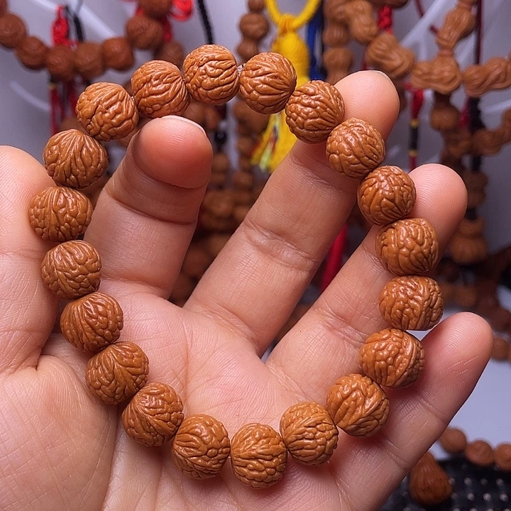 桃核吊坠龙纹桃枭