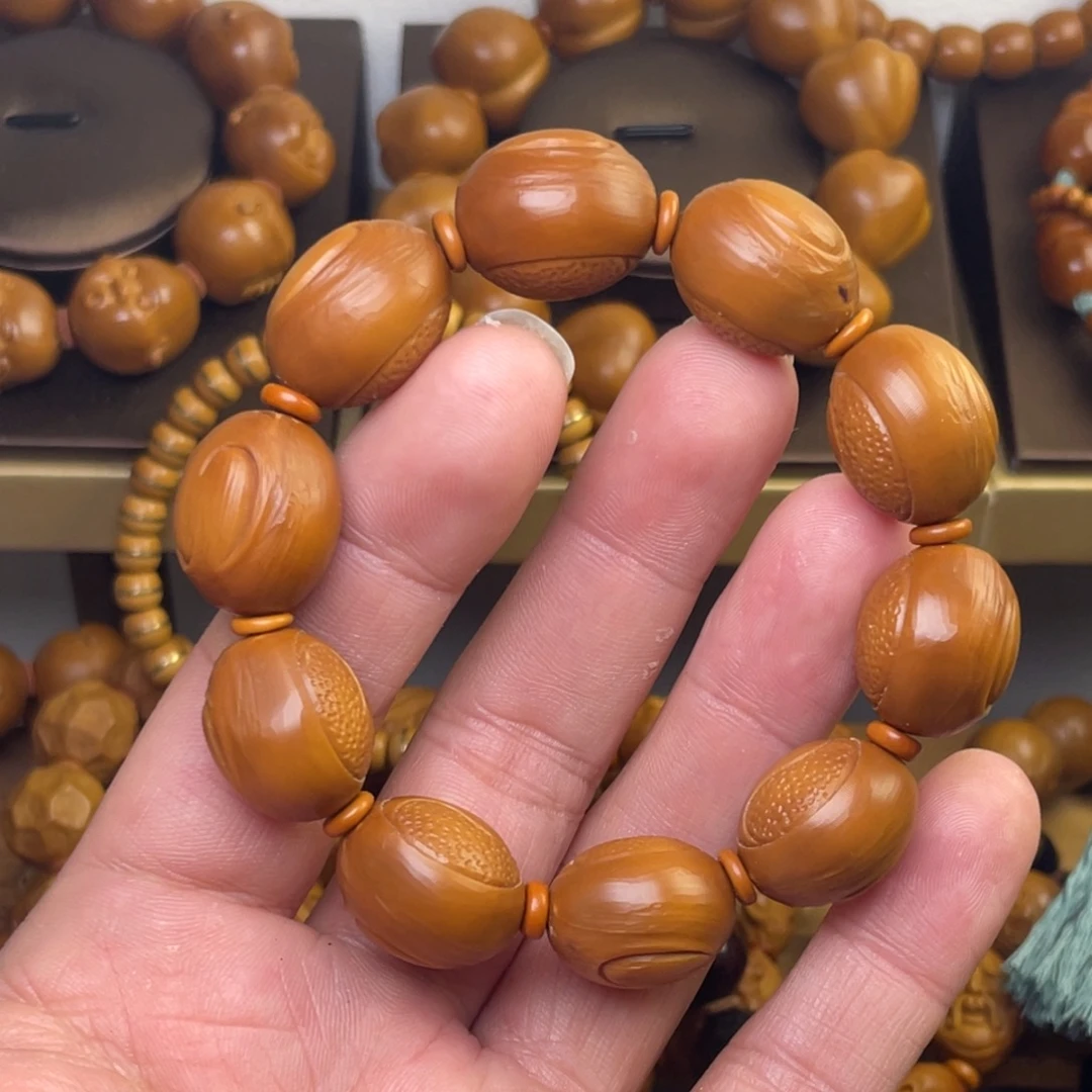 手串/手链橄榄核1618拉丝太极