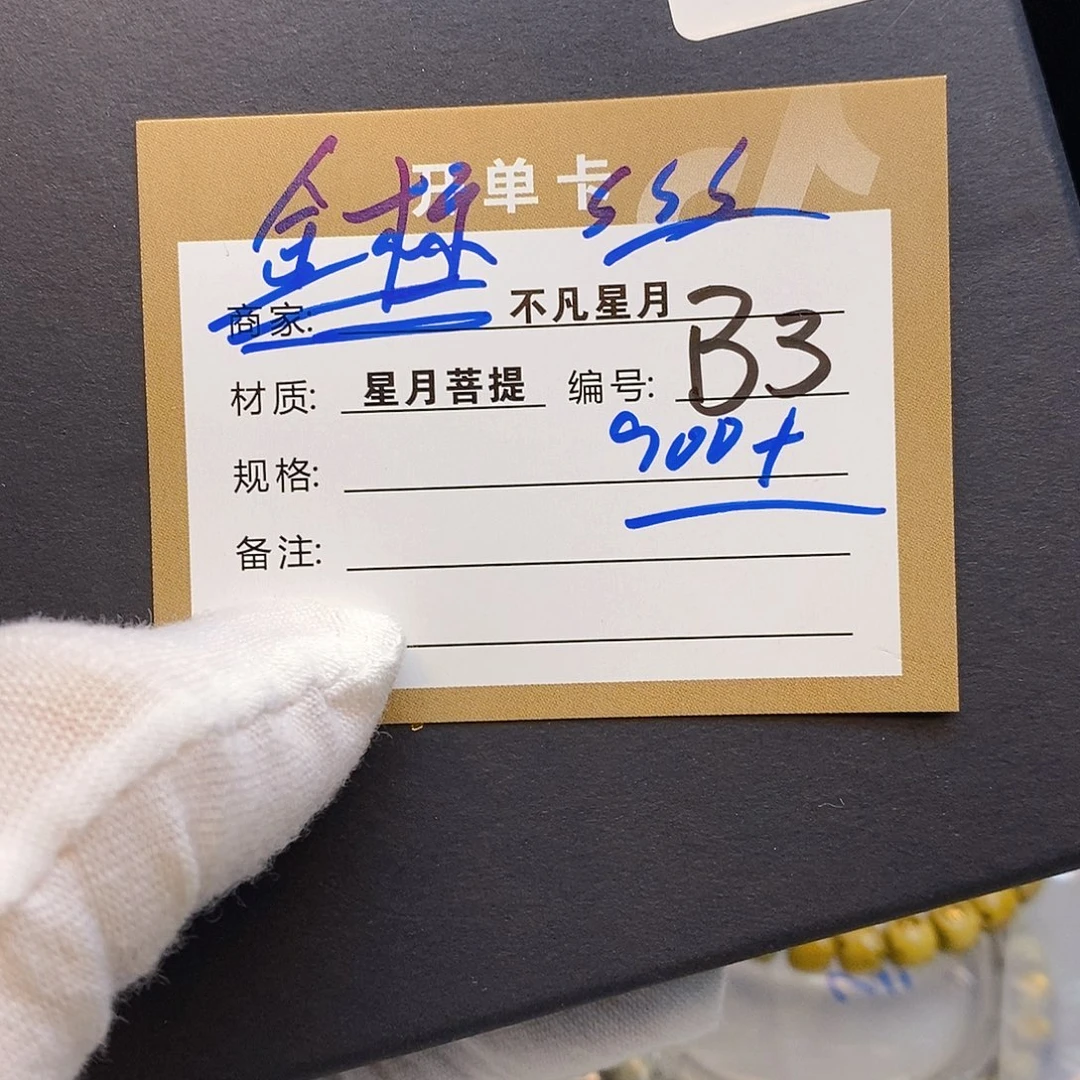 星月菩提手串11112222B3