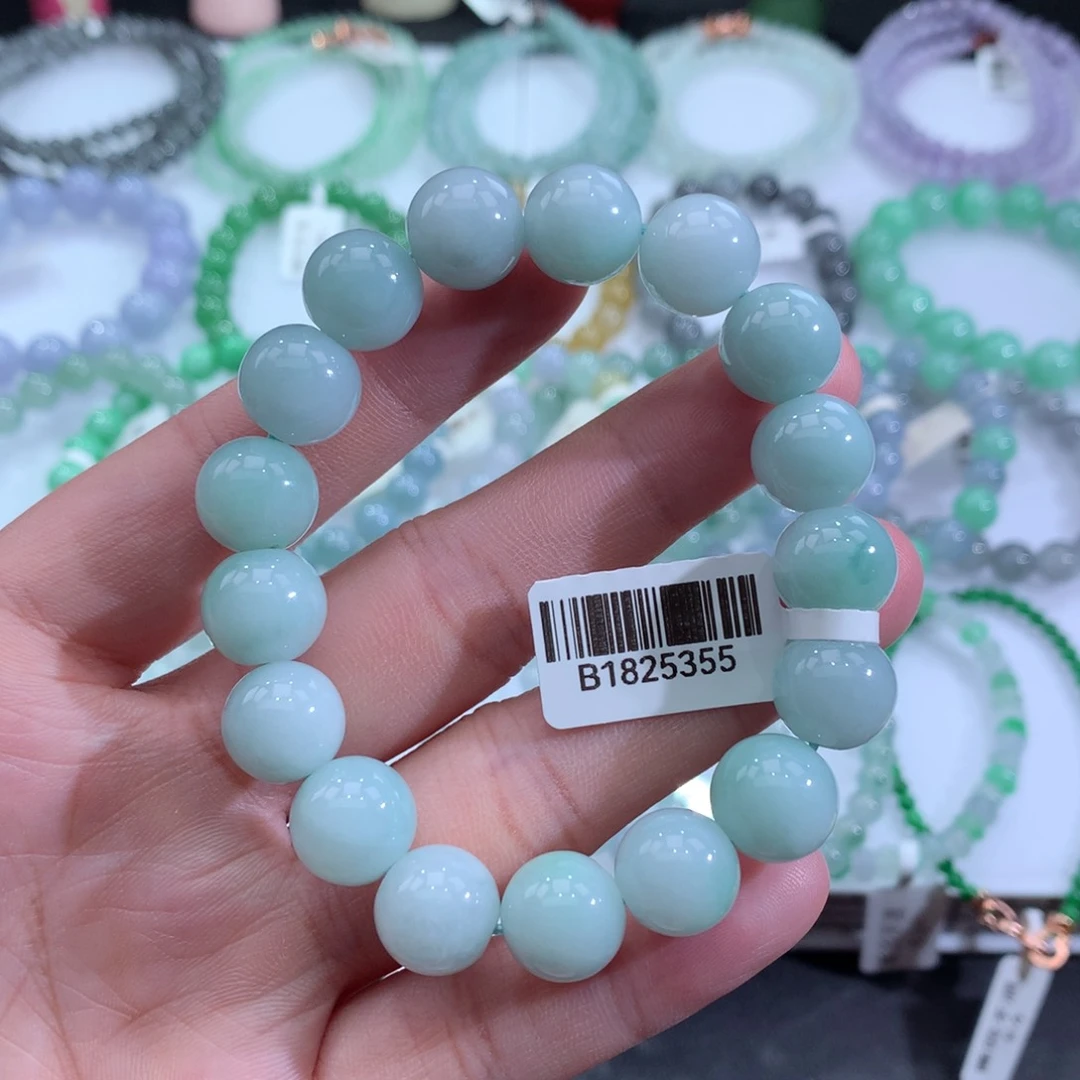 翡翠手链未镶嵌天然