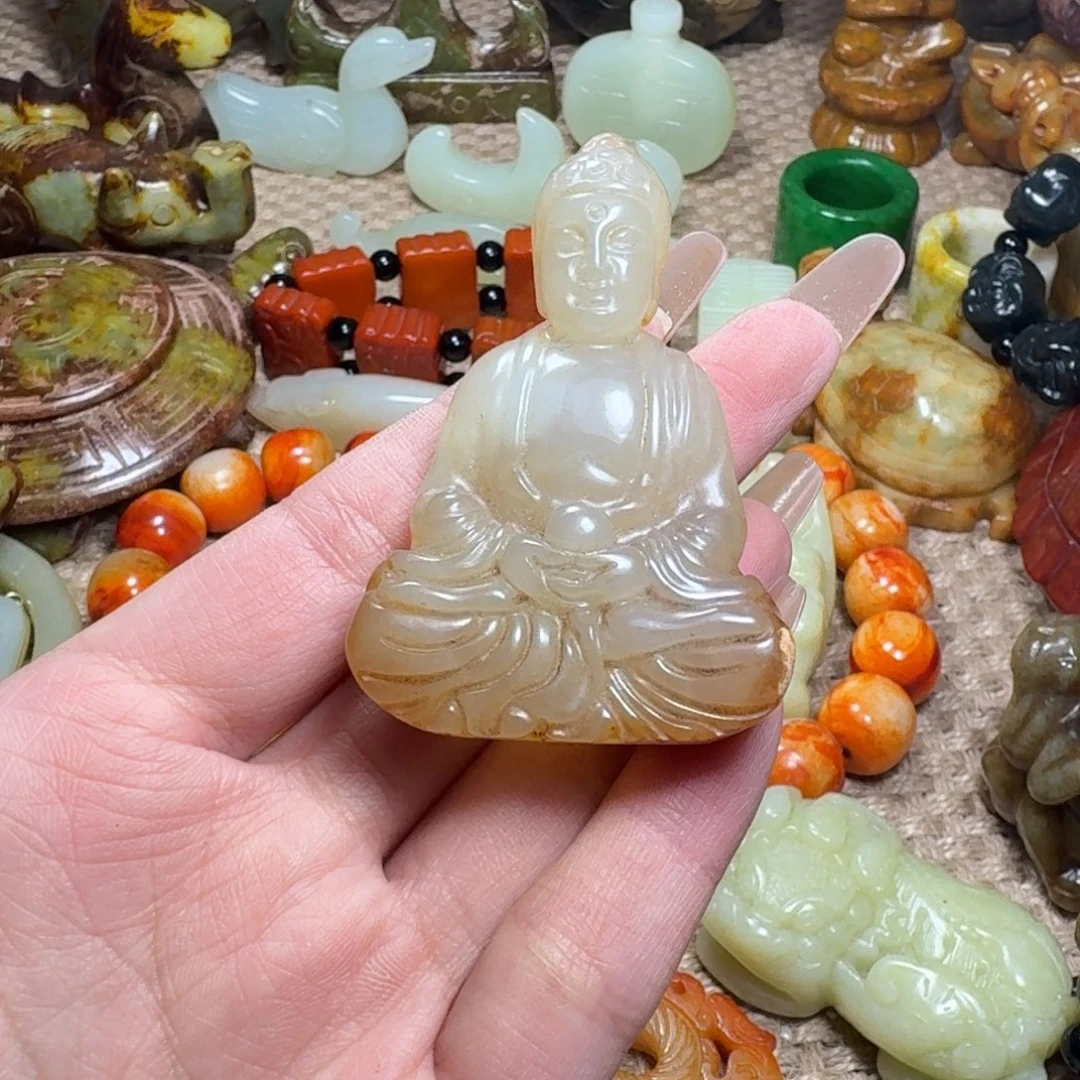 吊坠白玉菩提挂件