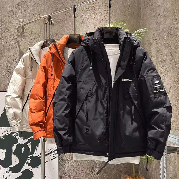 【城市猎人4.0】2024冬季滑雪保暖锁温男士时尚帅气棉外套8888