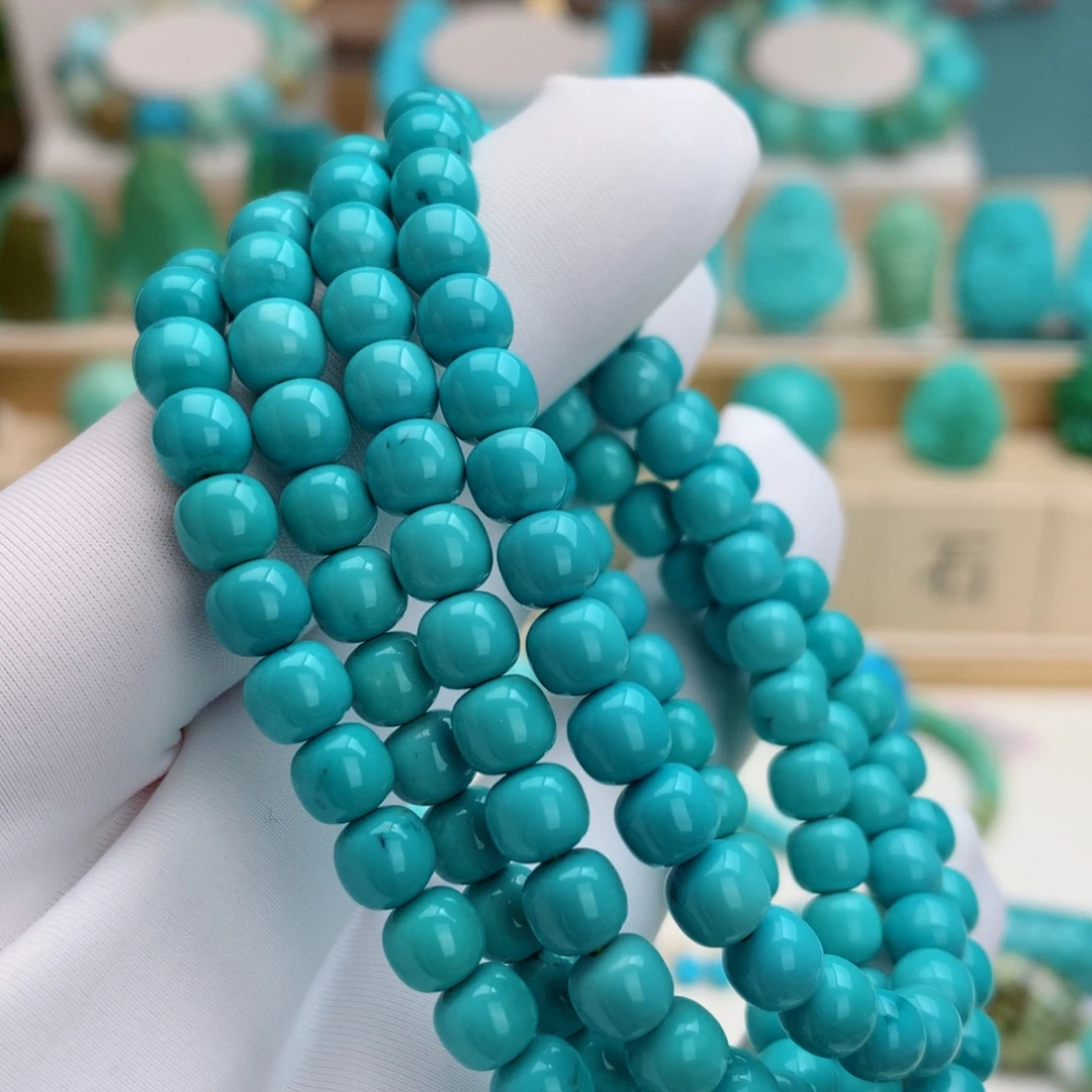 绿松石未镶嵌挂件