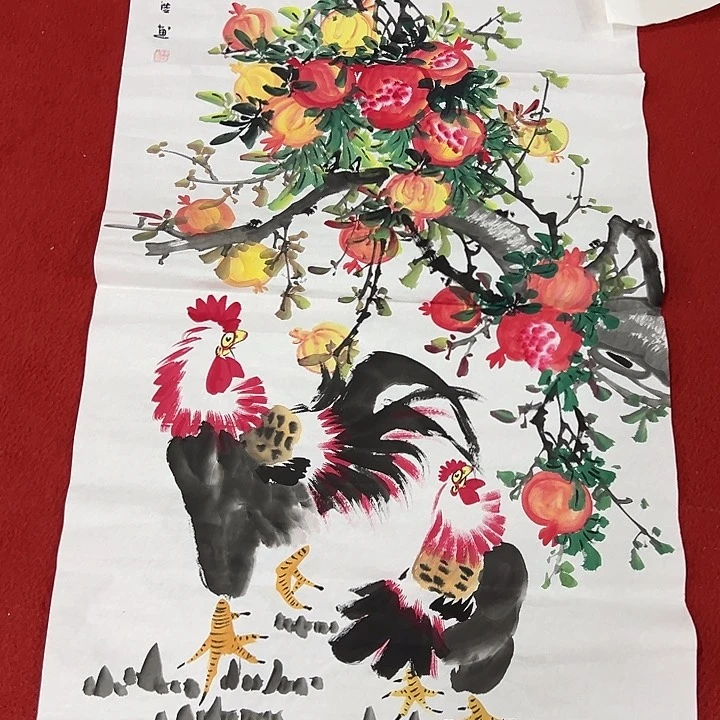 国画本人纯手纯手绘作品