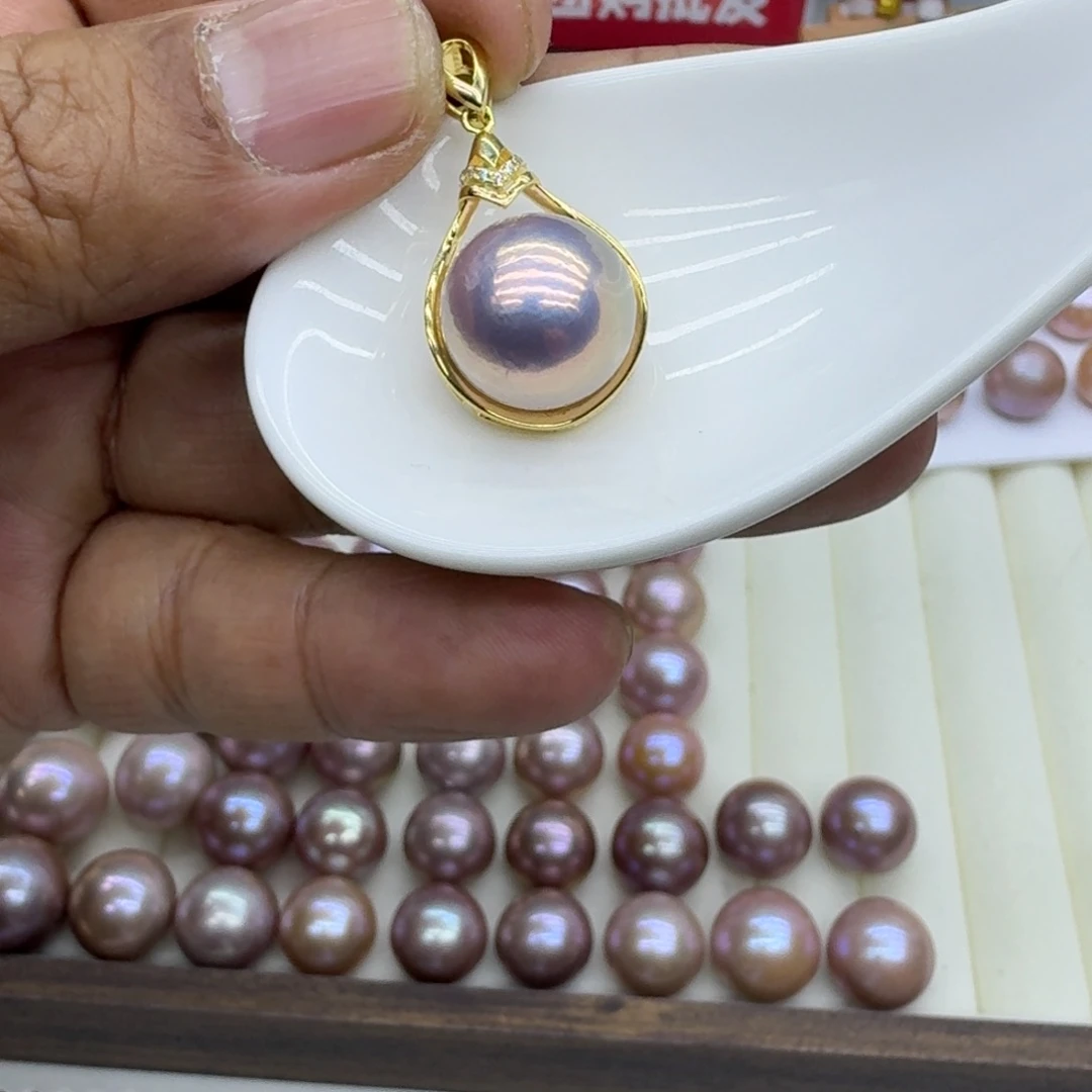 未镶嵌颈饰淡水珍珠