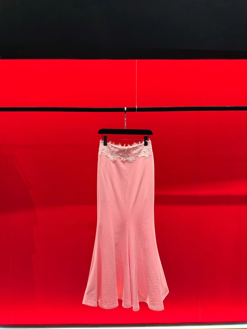 【L.K BABY】   气质显瘦高腰鱼尾裙中长款飘逸时尚1071