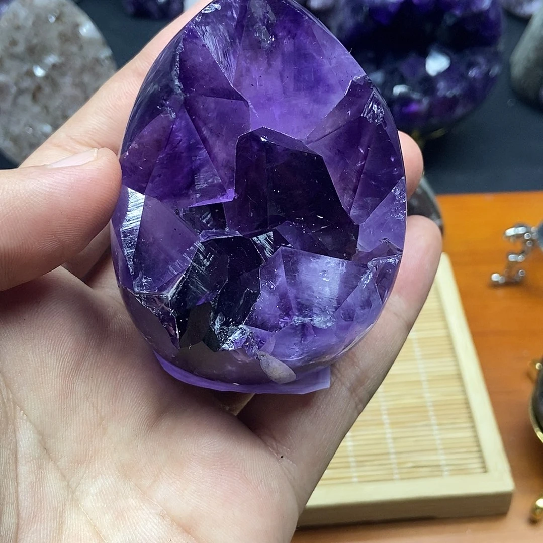 大型摆件（非配饰）紫晶未镶嵌
