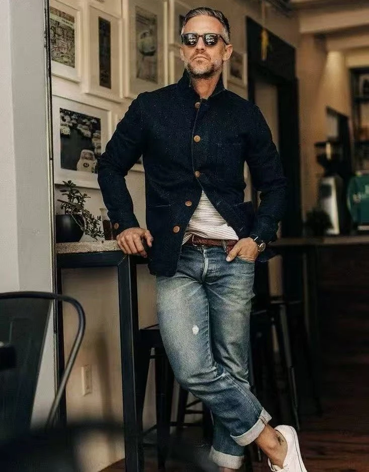 2619-巴 战马 义-新品男士时尚直筒简约牛仔裤