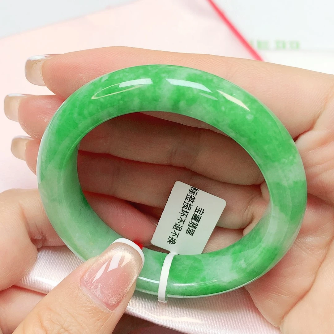 未镶嵌手镯翡翠抖音910