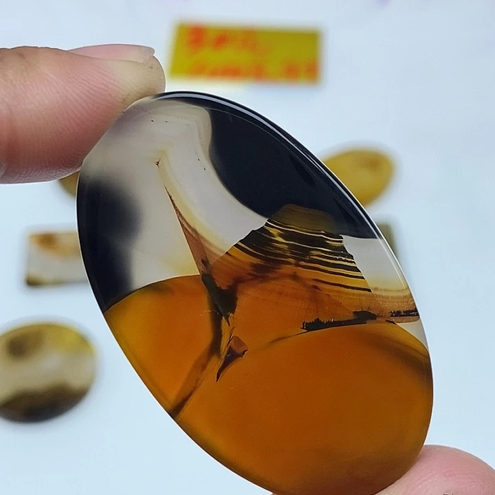 玛瑙/玉髓未镶嵌珠宝半成品