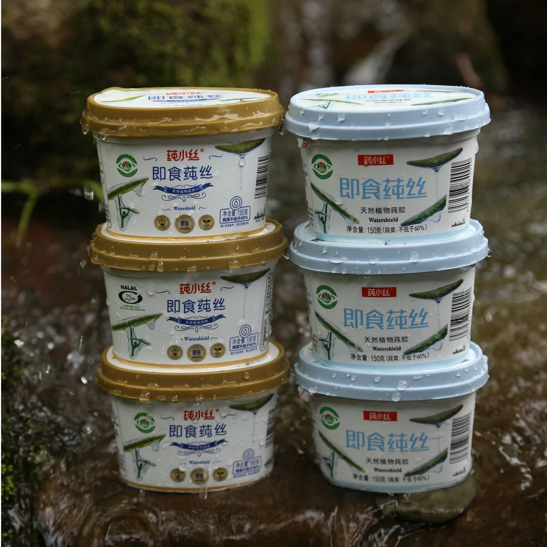 莼小丝6+2(送)莼菜丝滑圆润甄选即食零食礼品150克*8罐装正宗