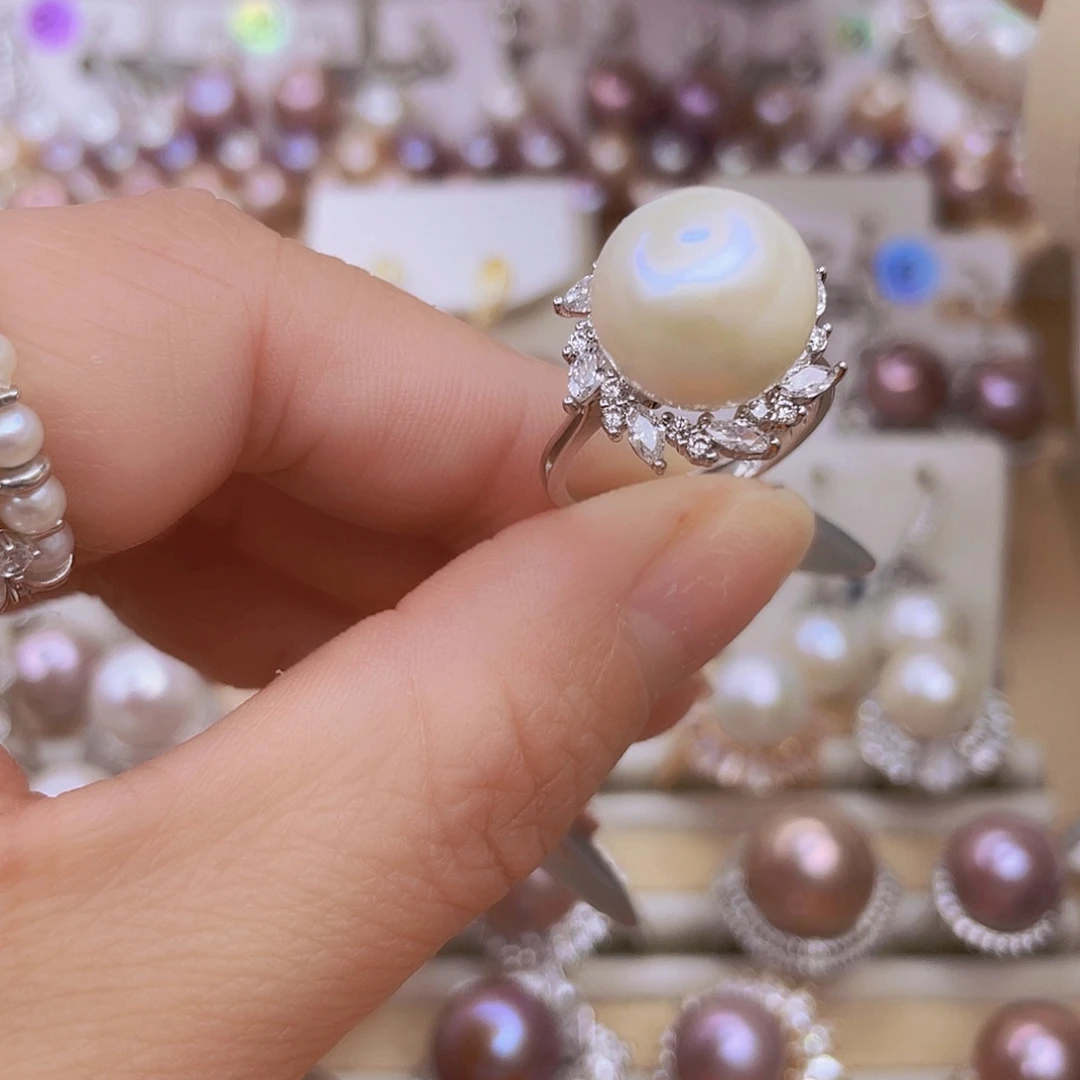 淡水珍珠戒指未镶嵌