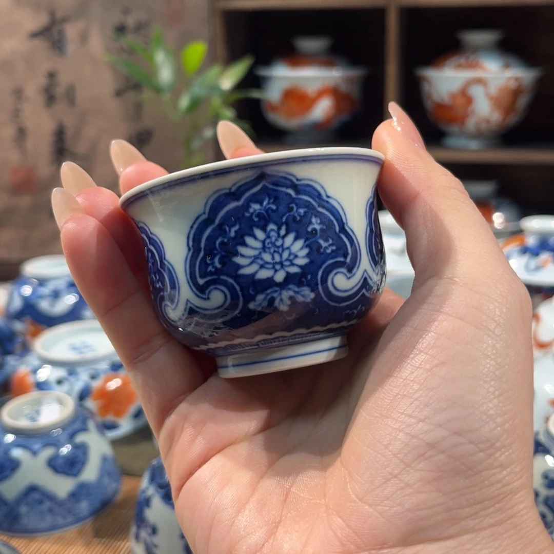 柴窑景德镇陶瓷主人杯