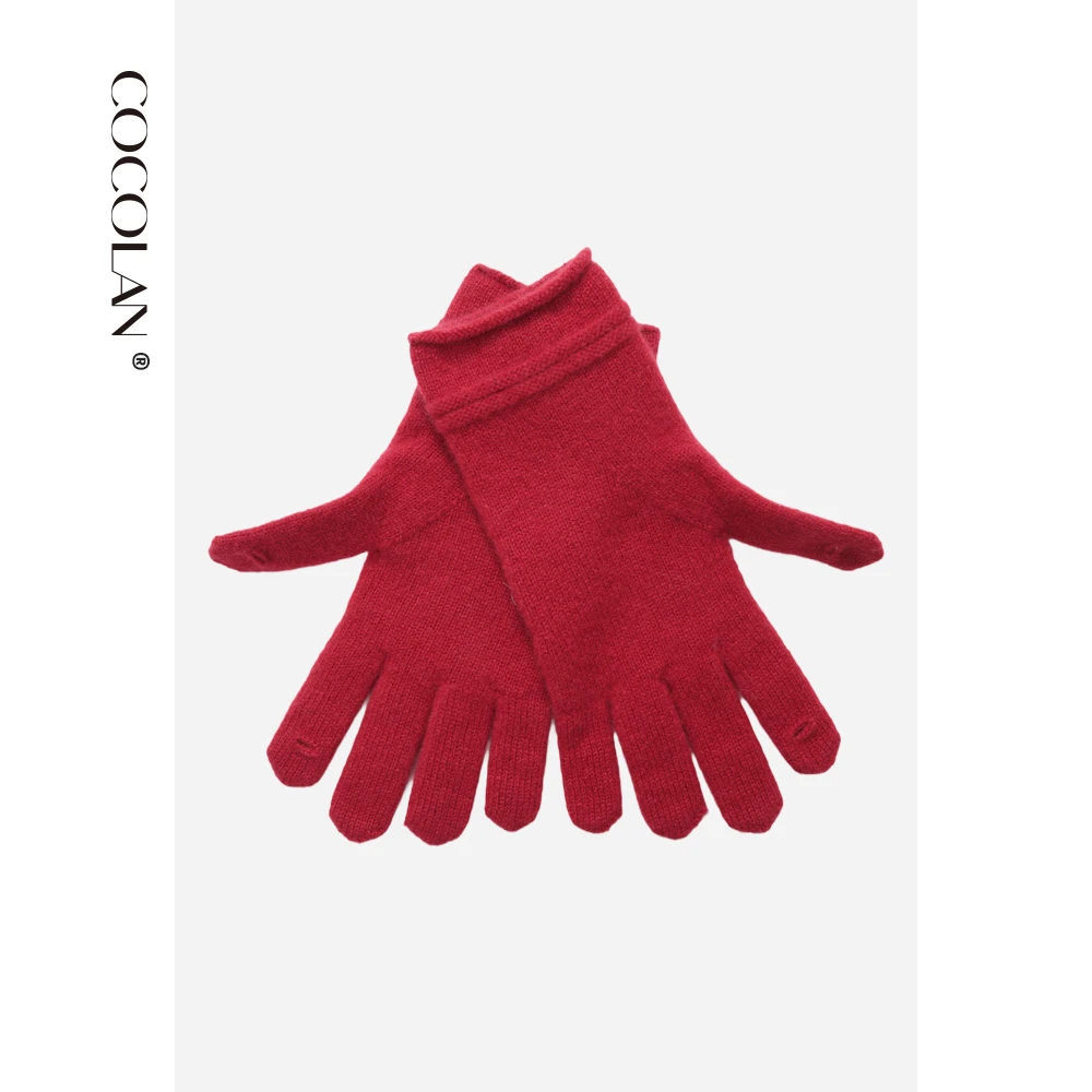 COCOLAN100山羊绒针织手套CL8ST2062