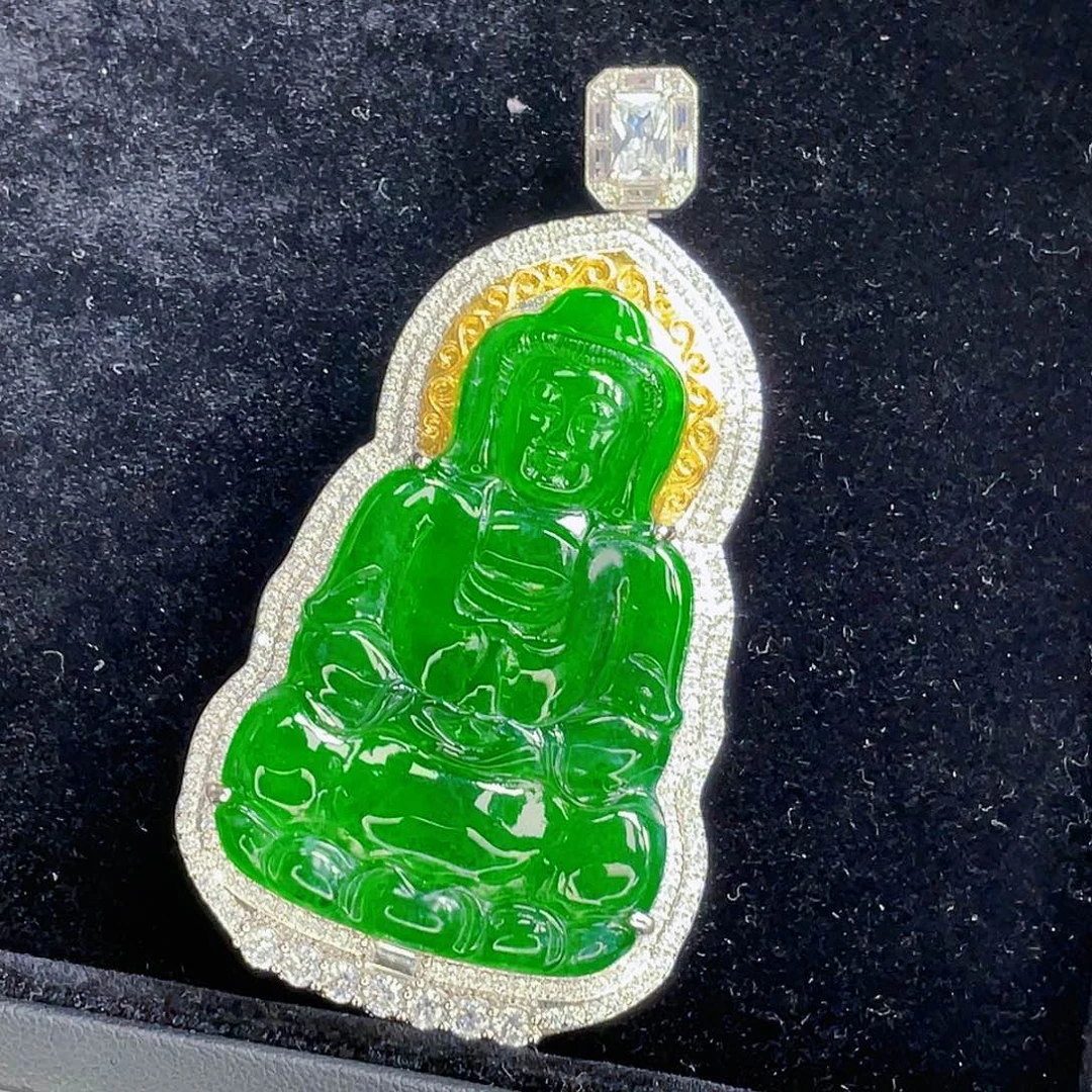 翡翠吊坠(不含链)未镶嵌