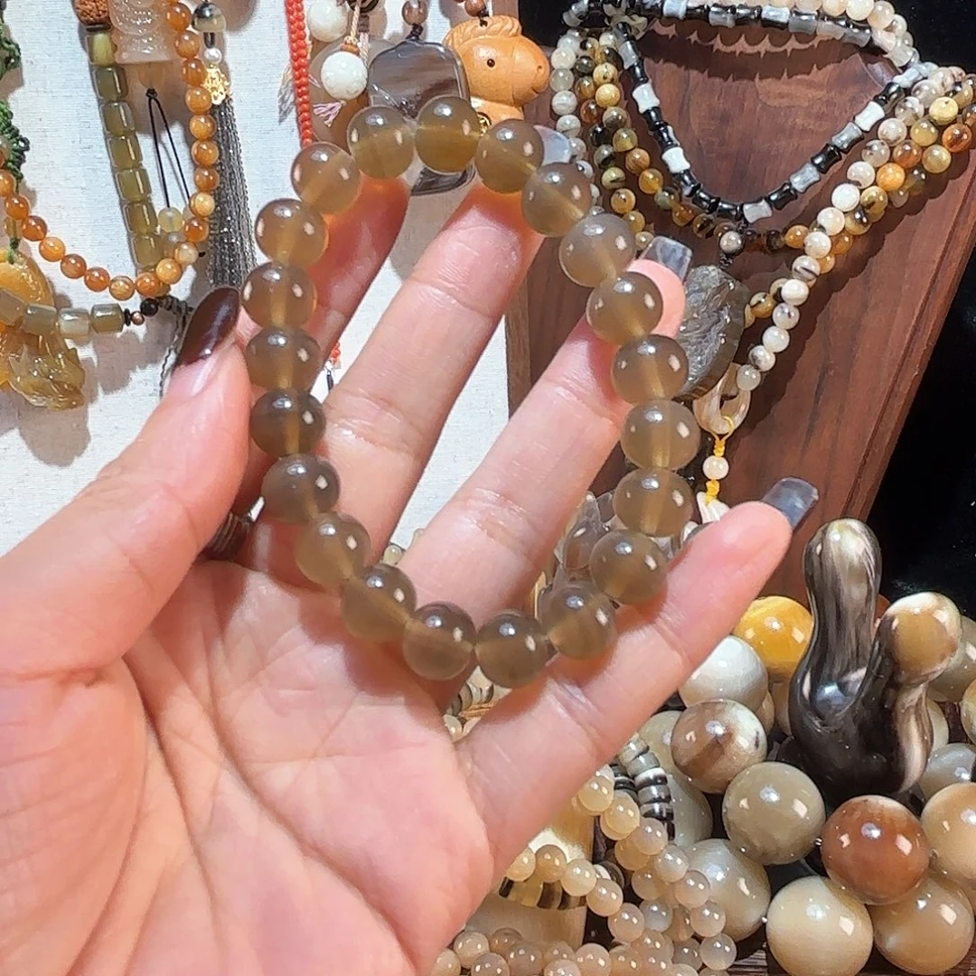 风***儿非金属玉化牛角单圈