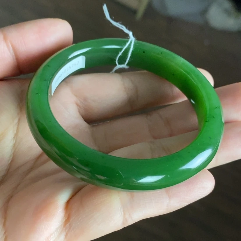 【闪购商品】未镶嵌手镯和田玉（碧玉）