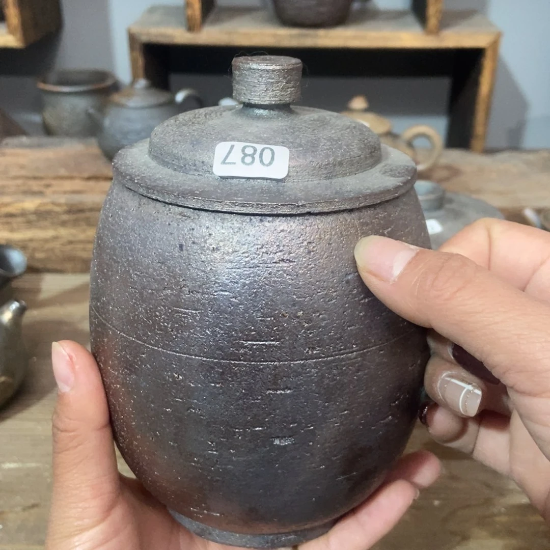 杯子柴烧茶器福利裂