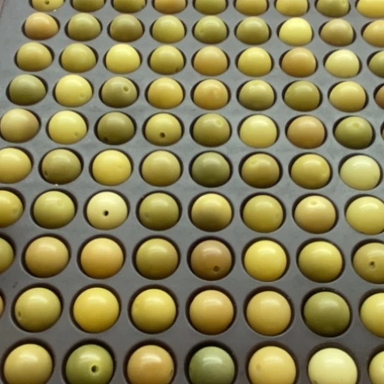 吊坠白玉菩提精品11.8青柠圆60卡灯牌宠60