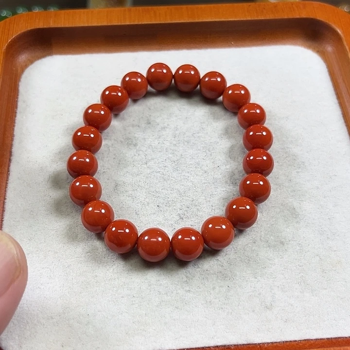 南红玛瑙未镶嵌手链