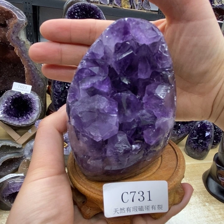 紫晶大型摆件（非配饰）未镶嵌