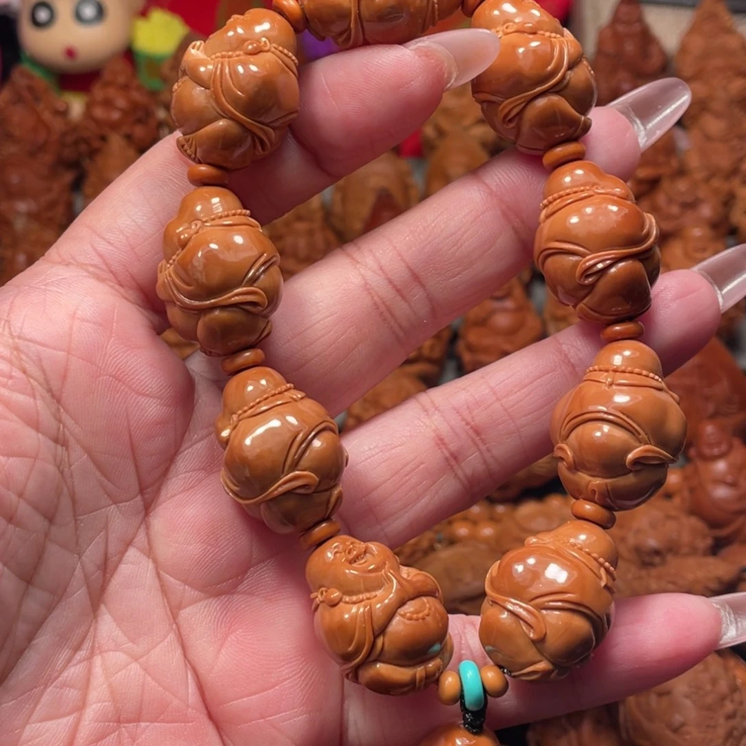 橄榄核手串/手链小弥勒