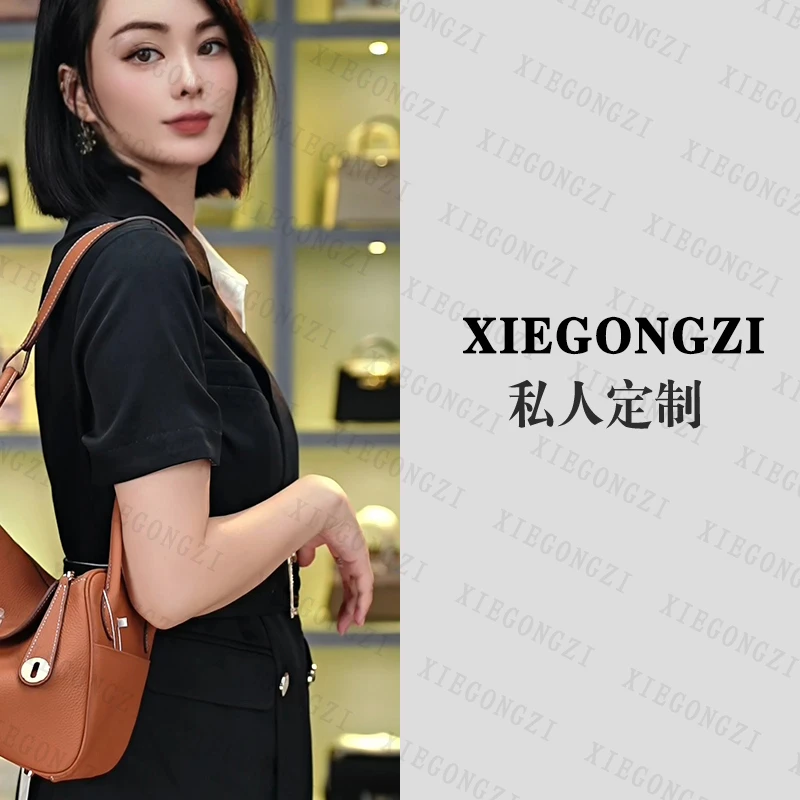 【琳姐】头层牛皮单肩包女士斜挎包包2025春季新款真皮腋下包通勤包