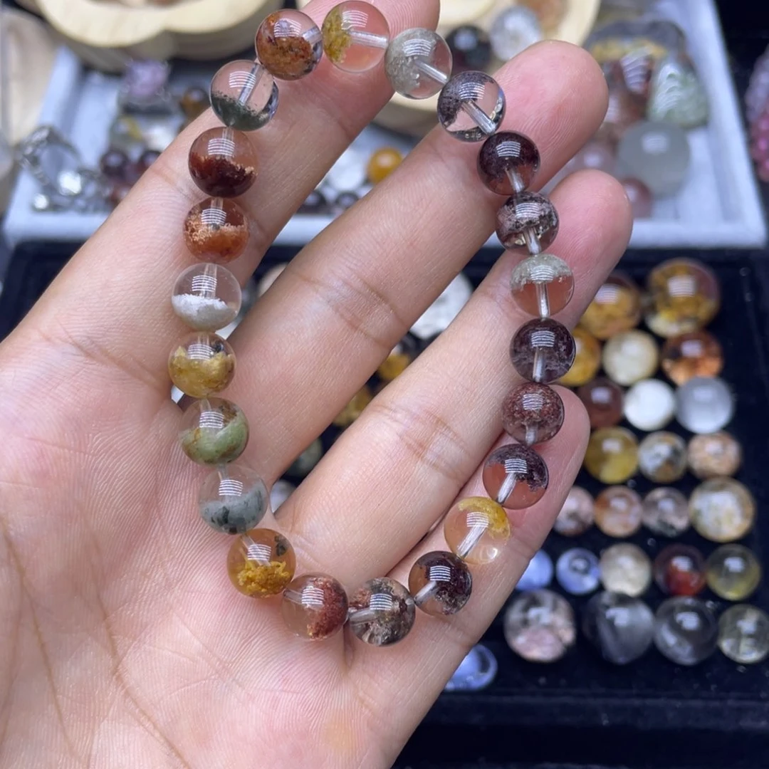 水晶手链未镶嵌四季幽灵手串
