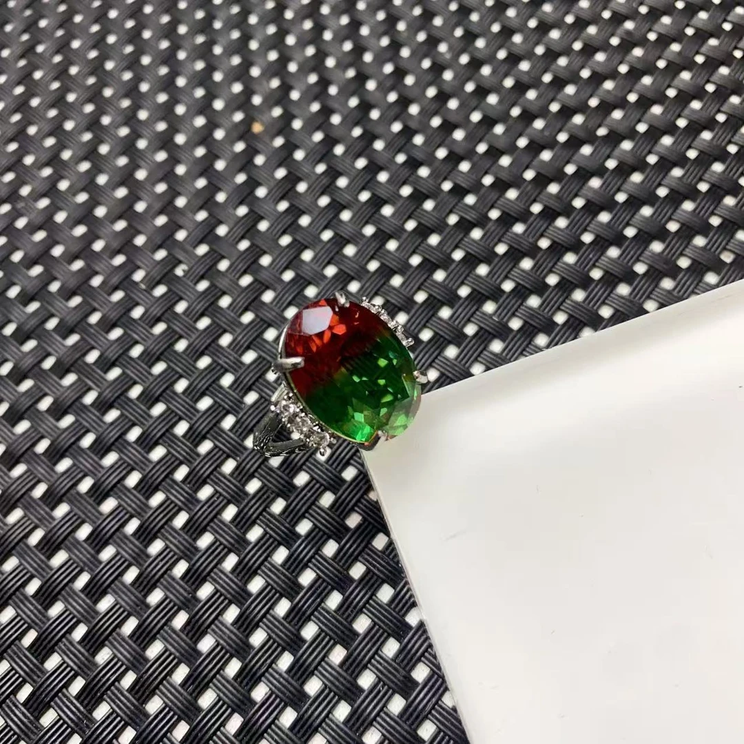 [石矿]A1075西瓜比戒指