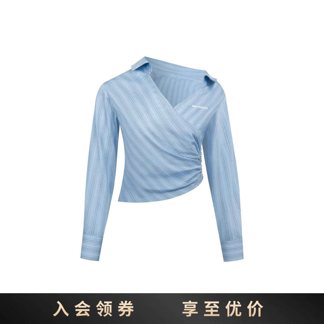 ANN ANDELMAN 26春季新款不规则短款衬衫