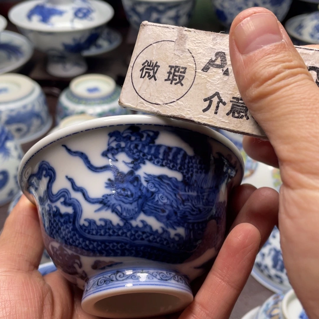 扬***里瓷片景德镇陶瓷现代手工陶瓷茶具