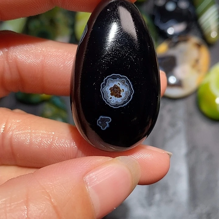 玛瑙/玉髓合金颈饰