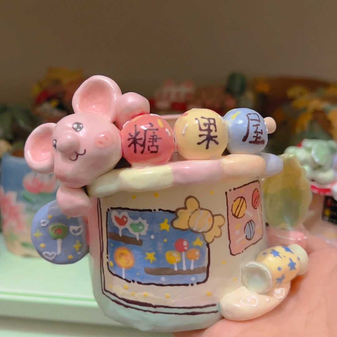 微瑕福福糖葫芦多肉花盆