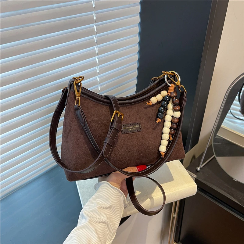 包包女式2025新款轻奢超火腋下托特包高级感单肩斜挎包复古百搭