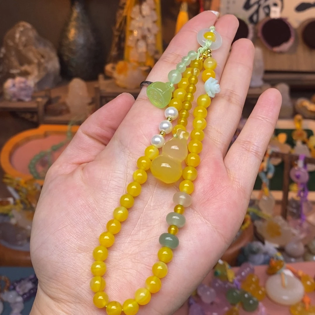 玛瑙/玉髓未镶嵌车挂