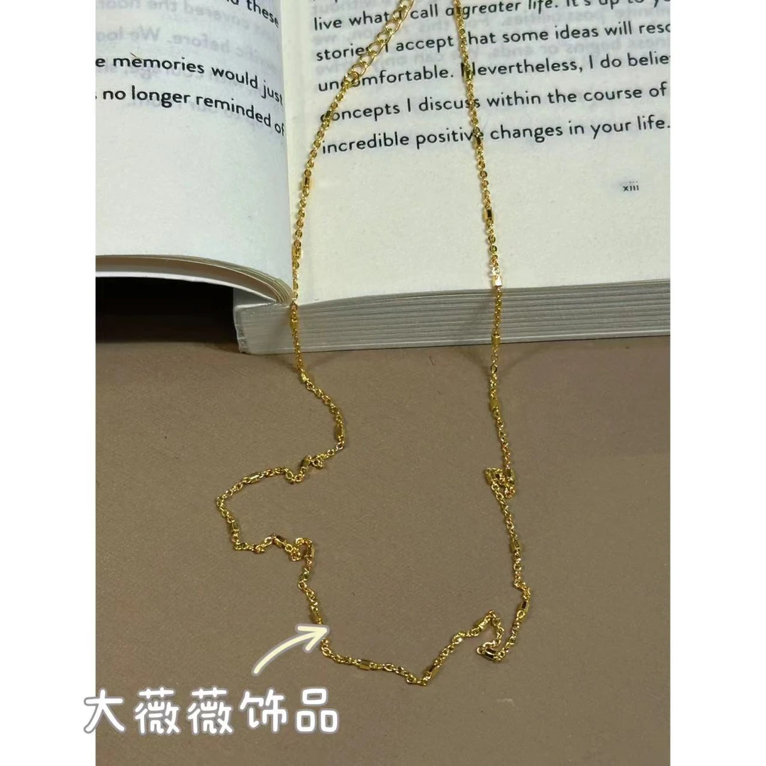 铜合金项链 简约百搭精致通勤项链-4910