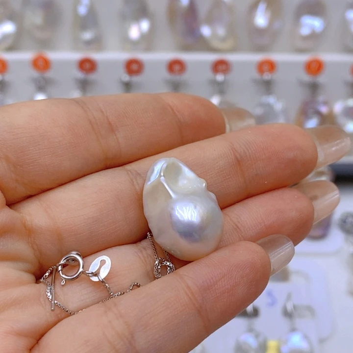 未镶嵌吊坠(赠链)淡水珍珠