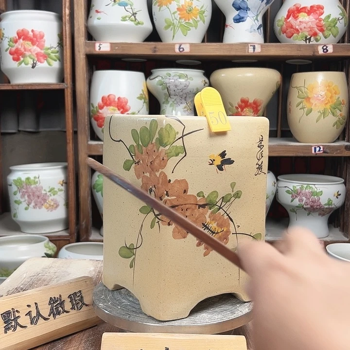 摆件50 新款陶瓷大微瑕