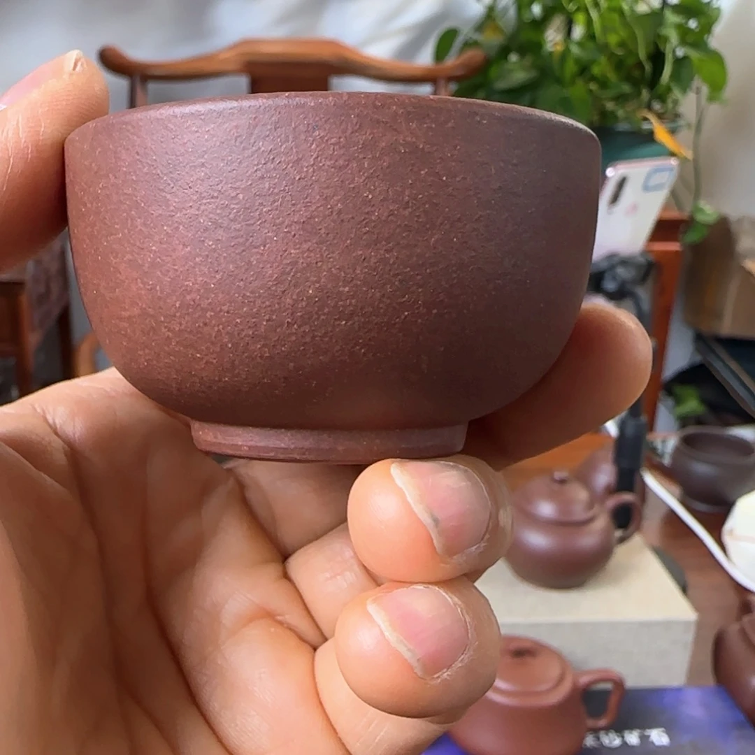 紫砂茶壶直身杯子
