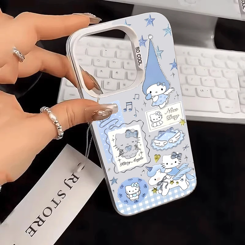 彩银苹果16手机壳适用华为pura80荣耀300小米15一加OPPO真我vivo