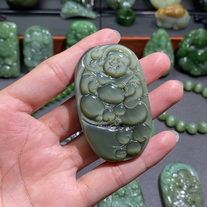 未镶嵌和田玉挂件我****桑