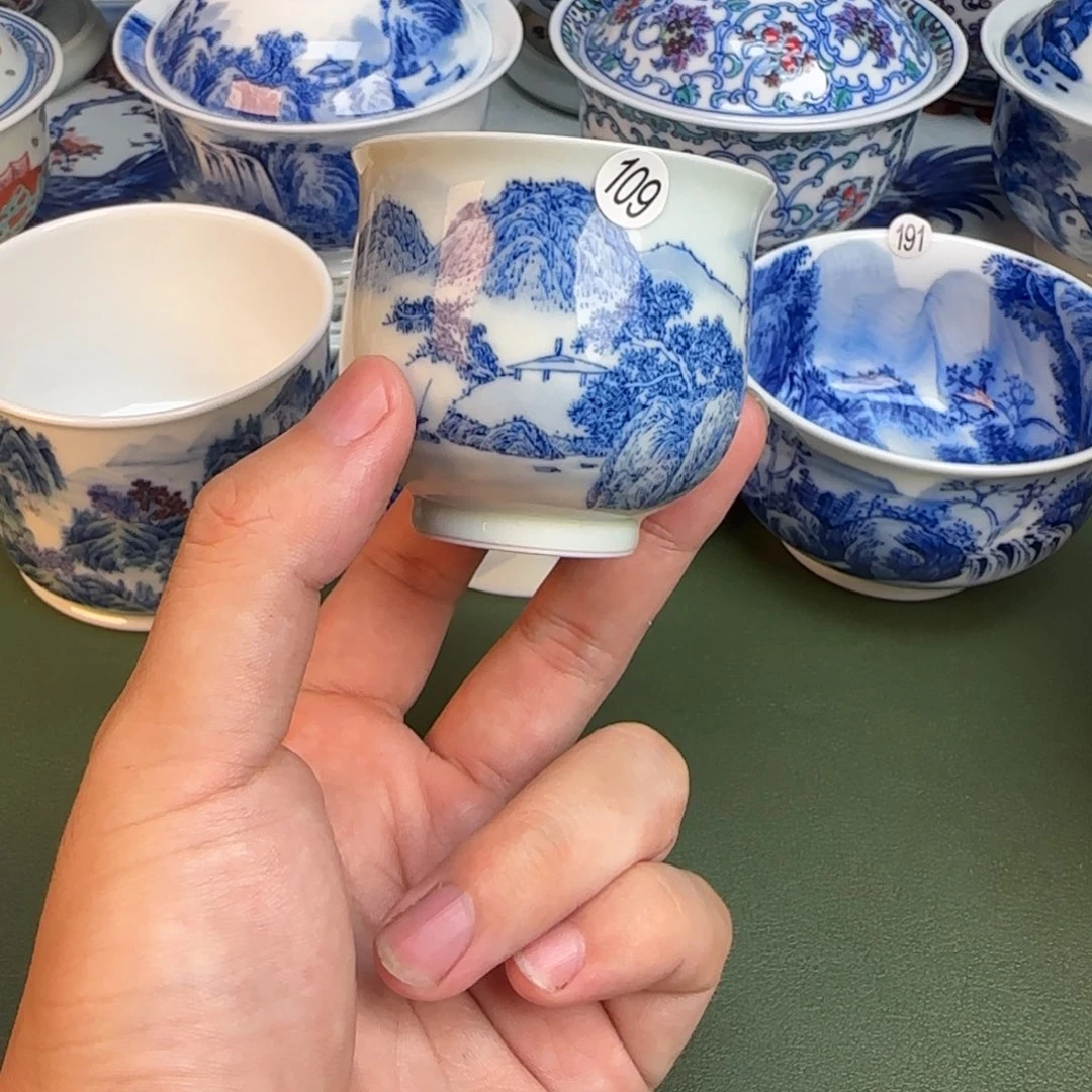 彦祖纯手工手绘茶具109