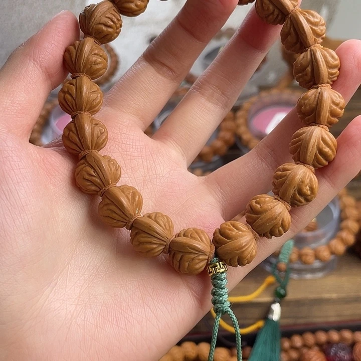 文玩核桃吊坠光*15小金豆