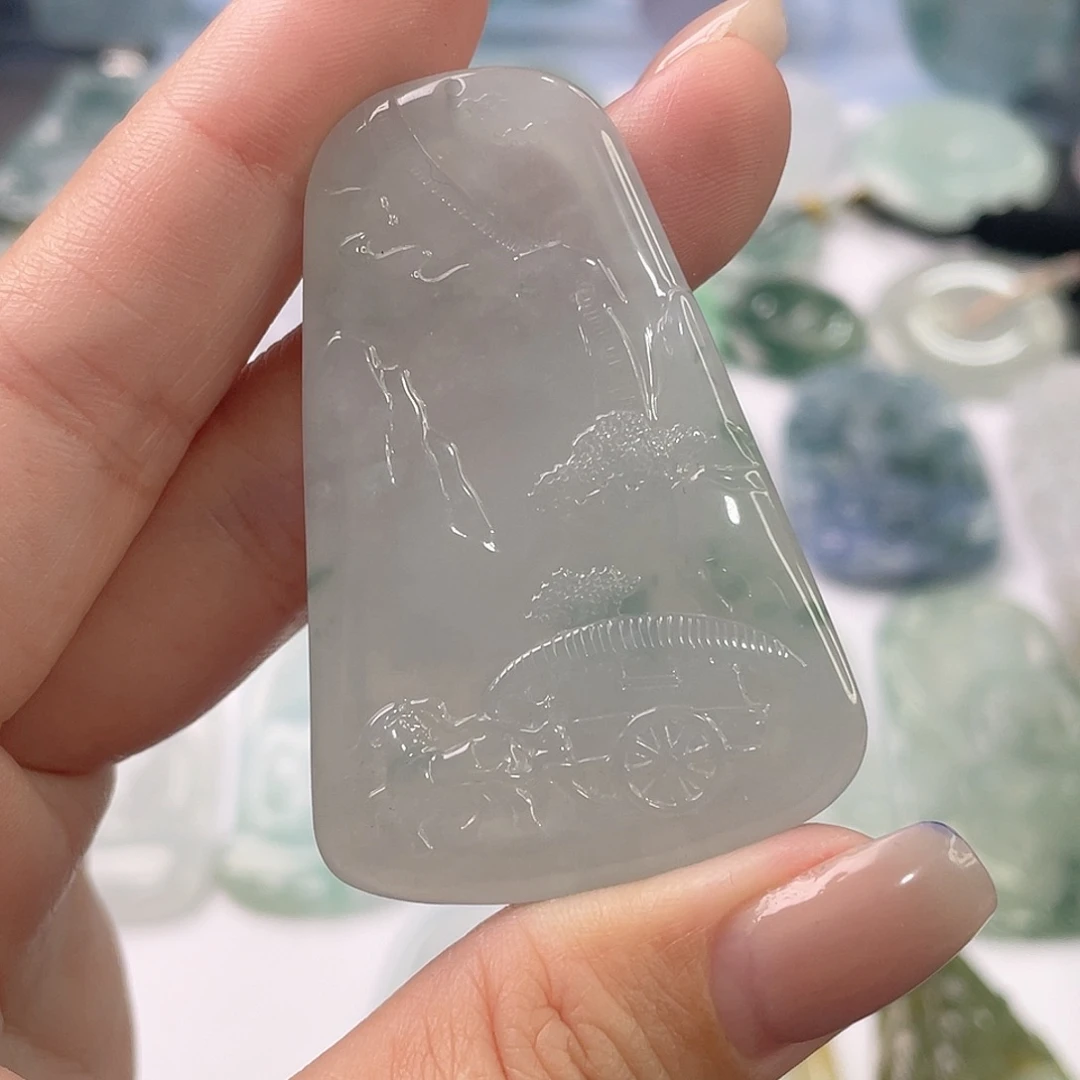 吊坠(不含链)未镶嵌翡翠1