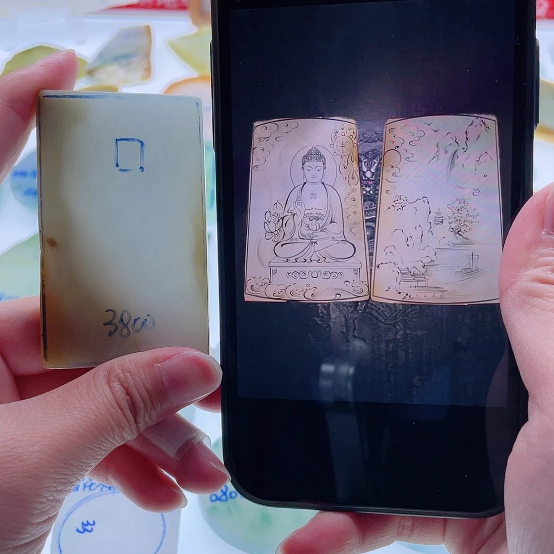 定制翡翠未镶嵌天然翡翠包工