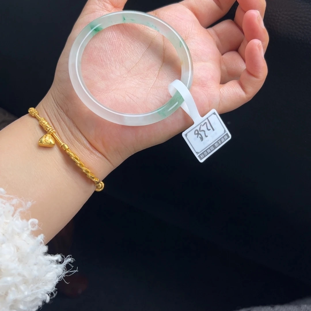 石英质玉未镶嵌手镯非洲翠5657