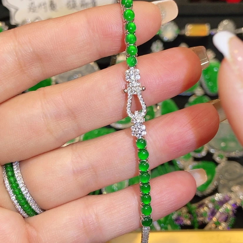 【闪购商品】未镶嵌手链翡翠天然翡翠